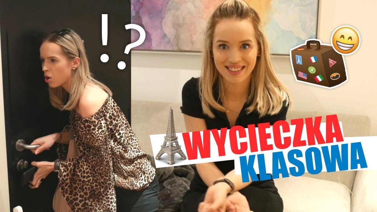 MATKA VS C&Oacute;RKA - WYCIECZKA KLASOWA🇫🇷 🗼🥐 | Światopoblond