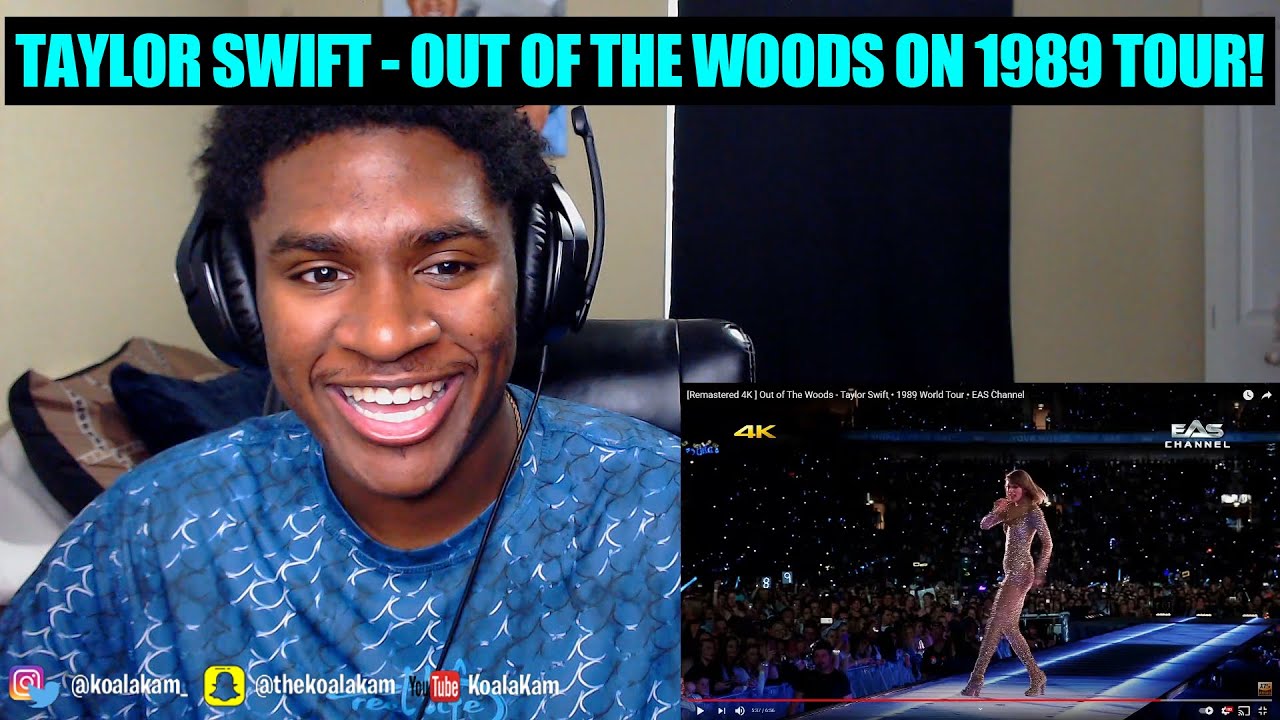Тейлор Свифт — Out of The Woods (мировое турне 1989 года) | РЕАКЦИЯ