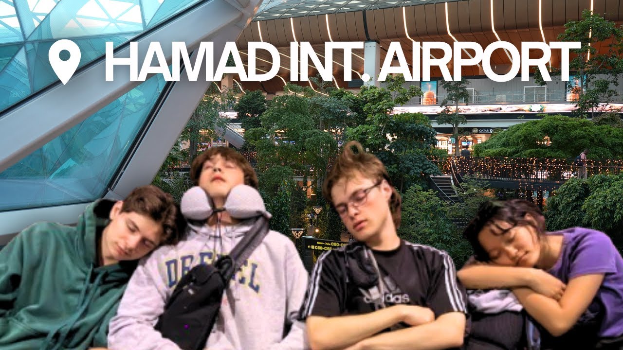 shenanigans in the world's nicest airport | ASIA TRIP EP01