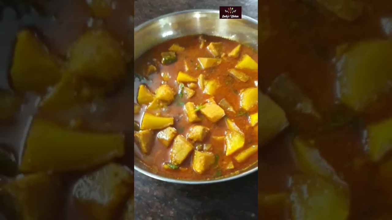 ওলের ডালনা l গরম ভাতে জমে যাবে😋Oler recipe l#shorts #viral#youtubeshorts #Lovely'skitchen#trending