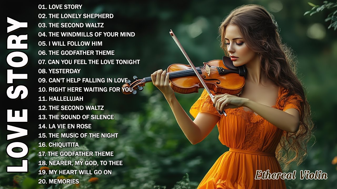 Rom&aacute;nticas Notas de Viol&iacute;n 💖 M&uacute;sica para Corazones Enamorados