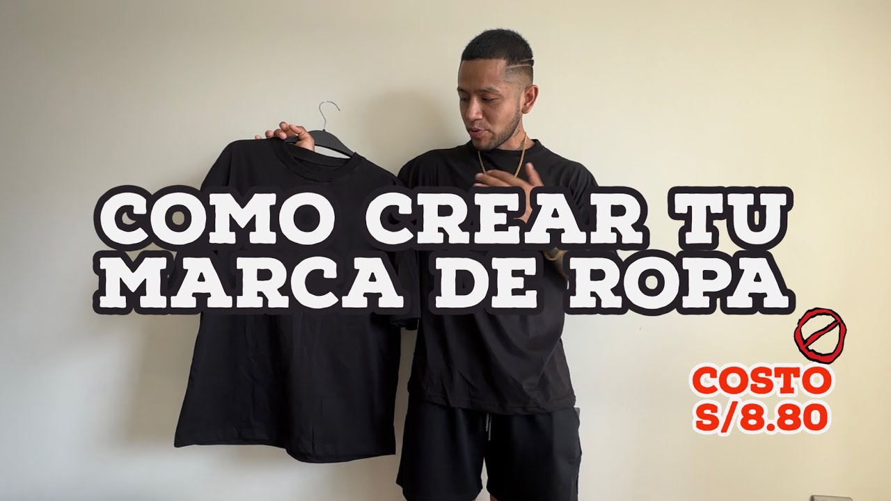 COMO CREAR TU MARCA DE ROPA - Polos Oversize B&aacute;sicos (Peru)