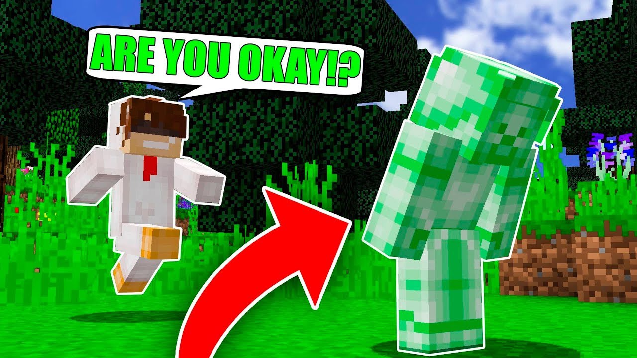 Minecraft Steve Saga  - THE PURE GREEN STEVE IS SICK