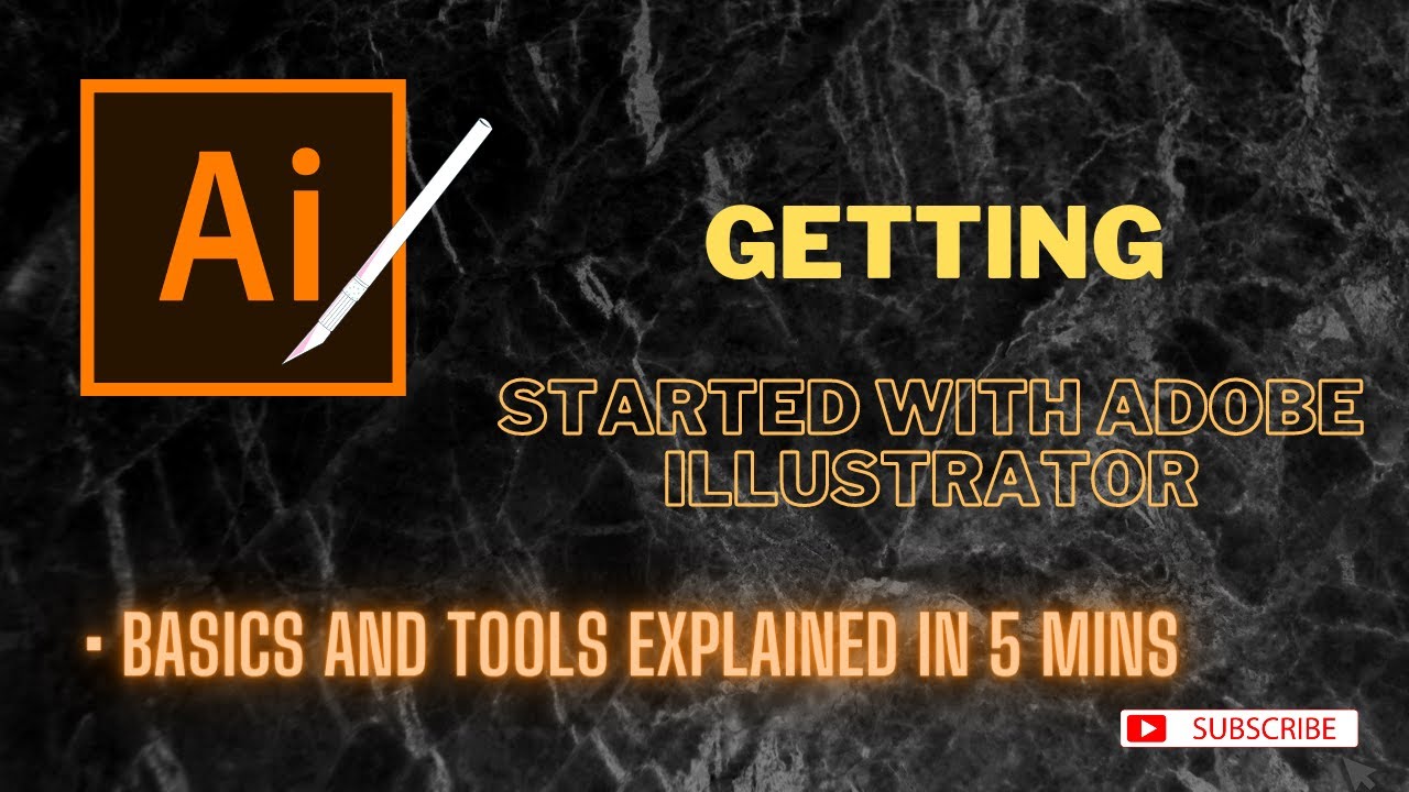 Basics of Adobe illustrator for beginners || Getting started with illustrator | Adobe illustrator
