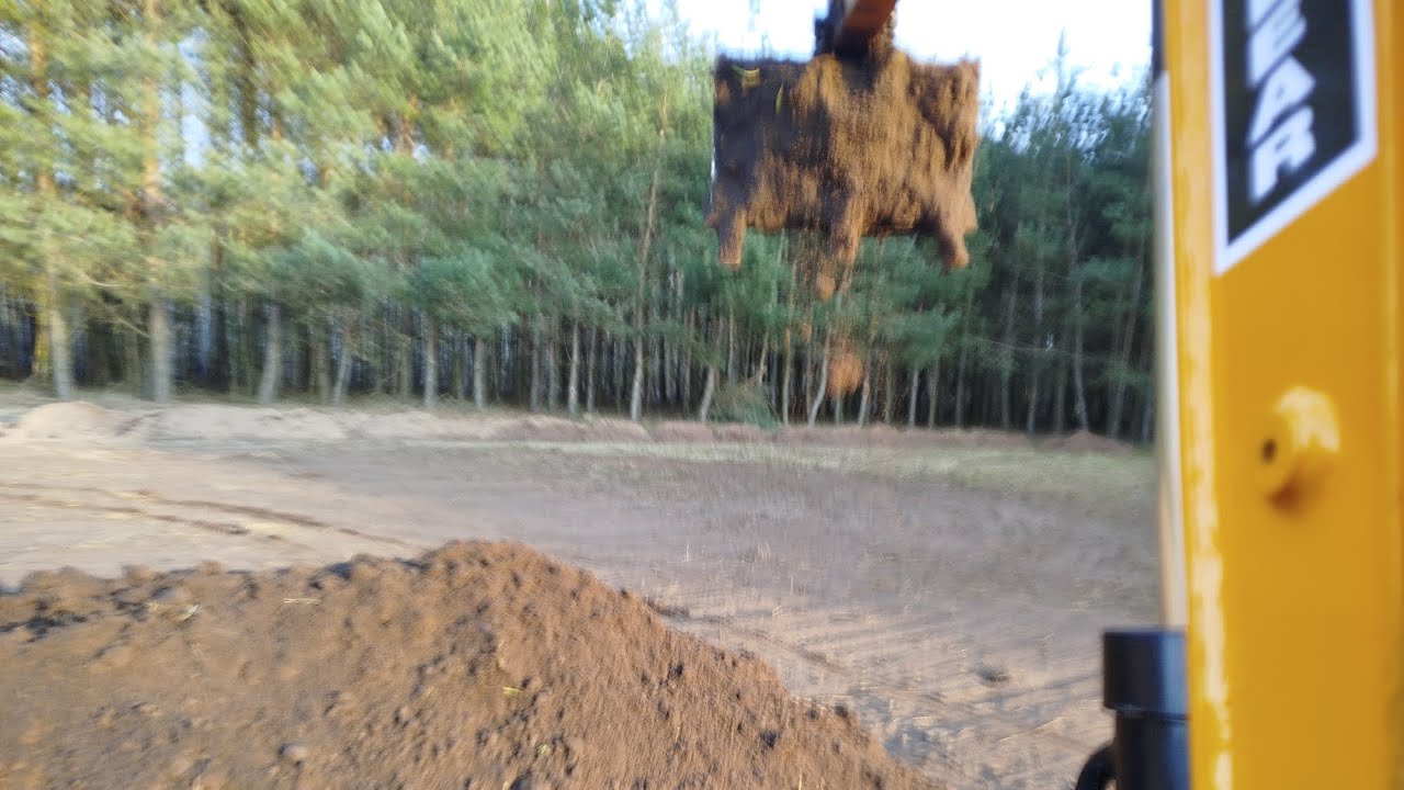 Oporowo wiecznie głodną kopareczką#stiler#koparka#farming 