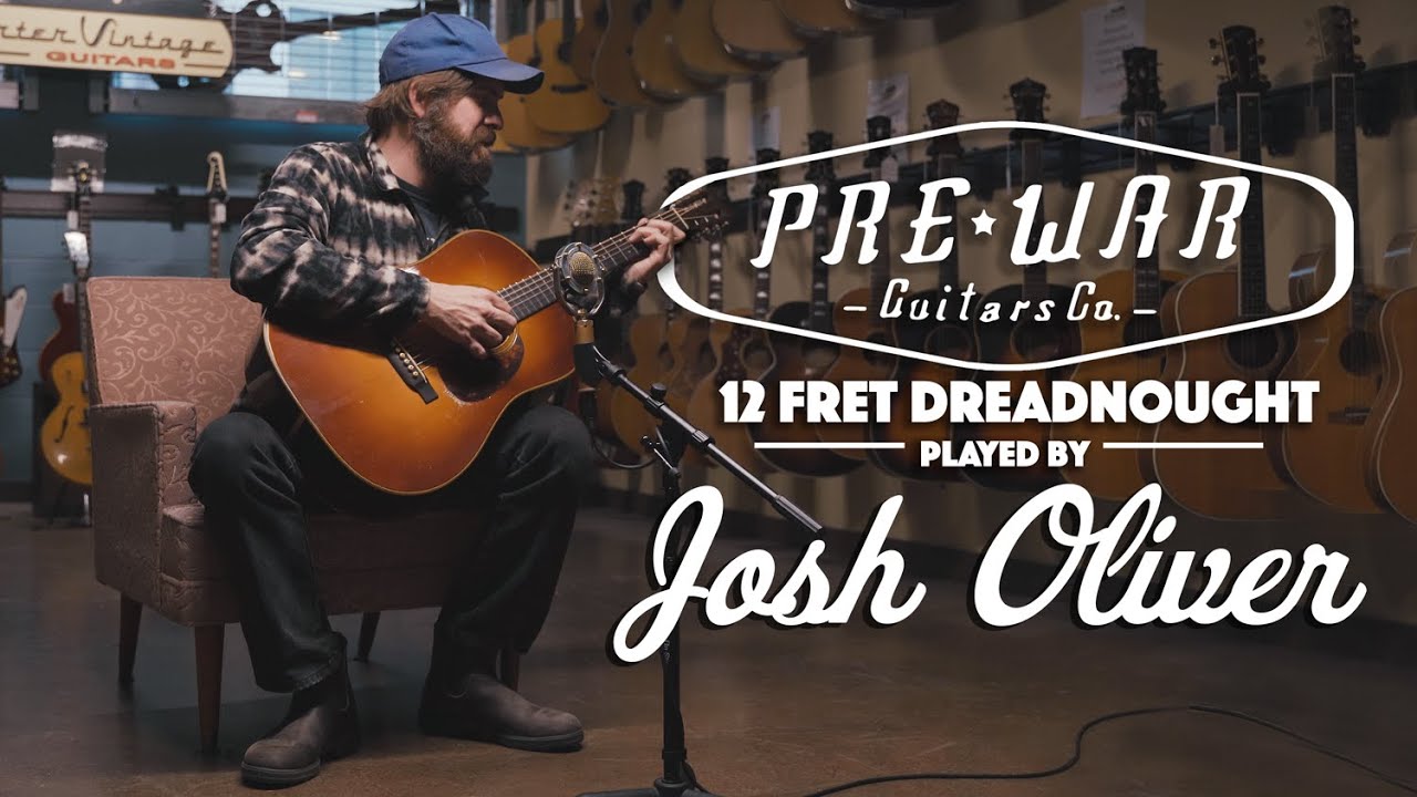 Pre-War Guitar Co. 12-fret Dreadnought played by Josh Oliver