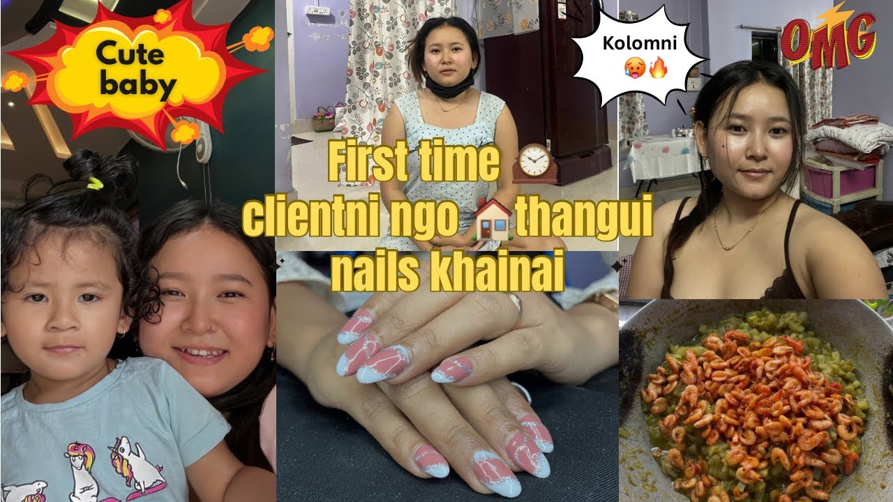 🏠Clientni Nogo Thangmani Malaikha Khoroksa Cute baby 🥰🤗// Kolomni phaika haise / #yt  #video #vlog