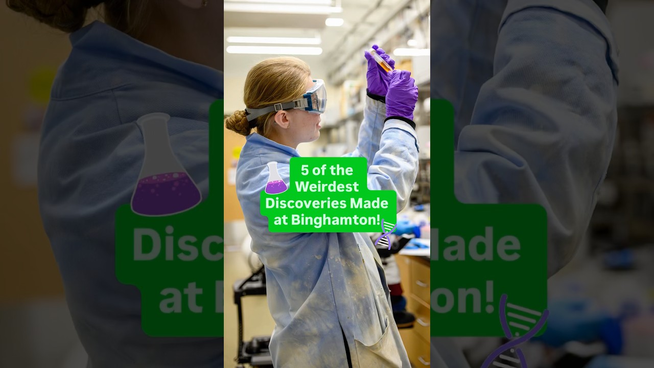 Weird Science! 5 UNBELIEVABLE Research Discoveries at Binghamton #science #research #weirdscience