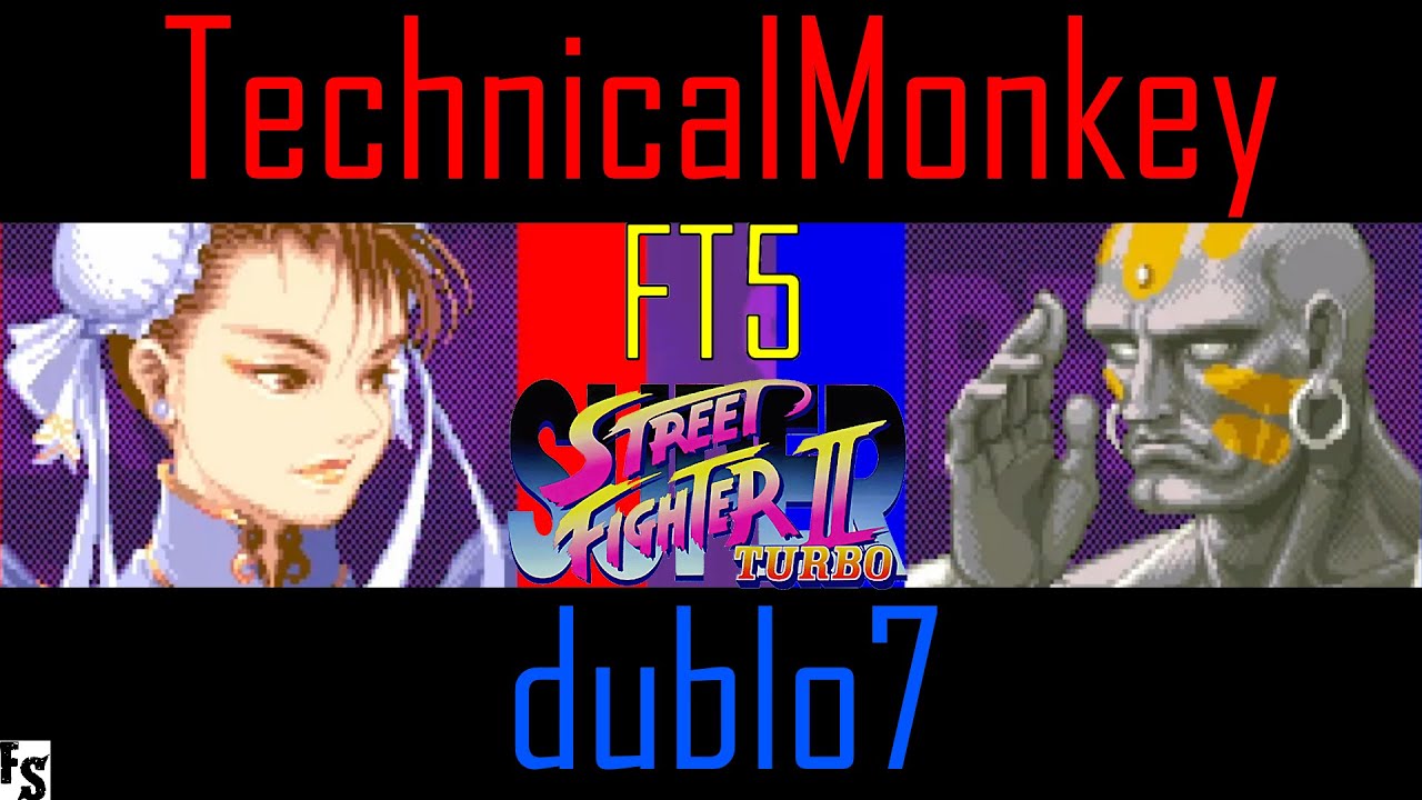 Super Street Fighter 2 Turbo - TechnicalMonkey [Chun-Li] vs dublo7 [Dhalsim] (Fightcade FT5)