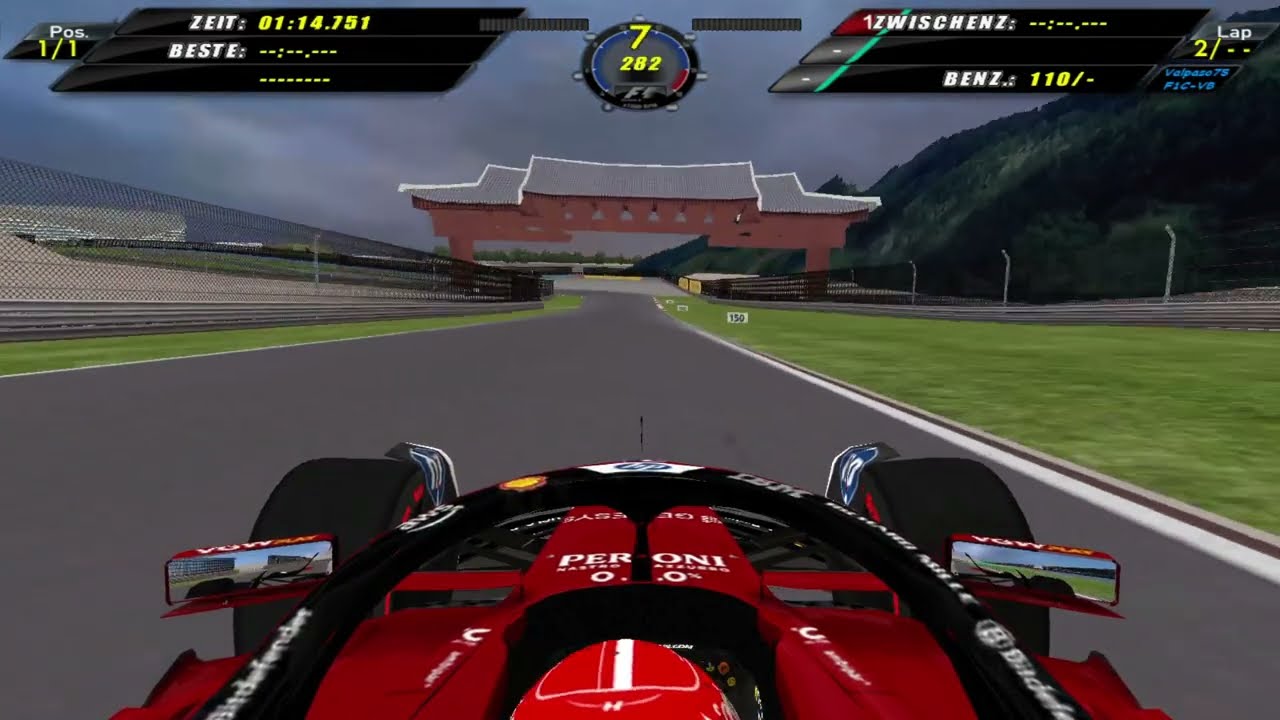 F1 Challenge VB 2025 Ferrari Total Circuit Onboard Lap