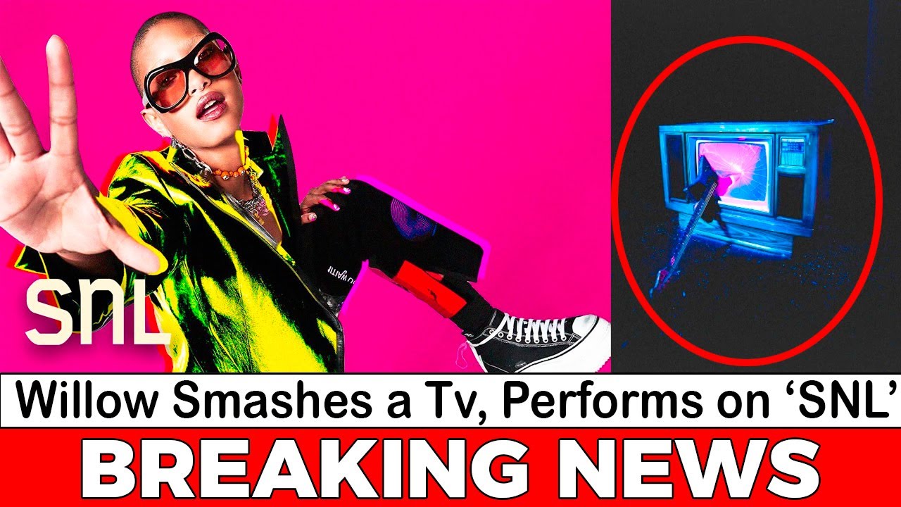 Willow Smashes a Television, Performs on &lsquo;SNL&rsquo;