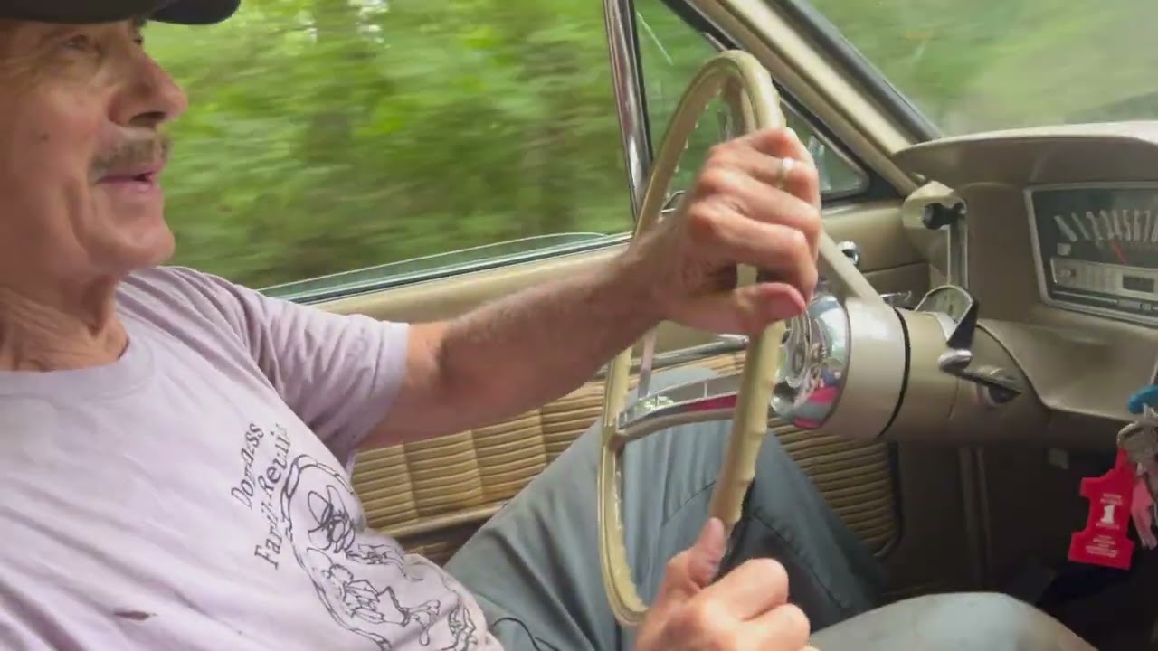 1963 Rambler 990 Ambassador  1st drive in over 53 years #theamericanmotorsguy #americanmotors