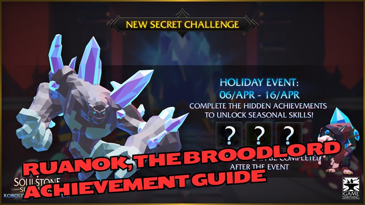 How to Complete Ruanok, The Broodlord | Soulstone Survivors