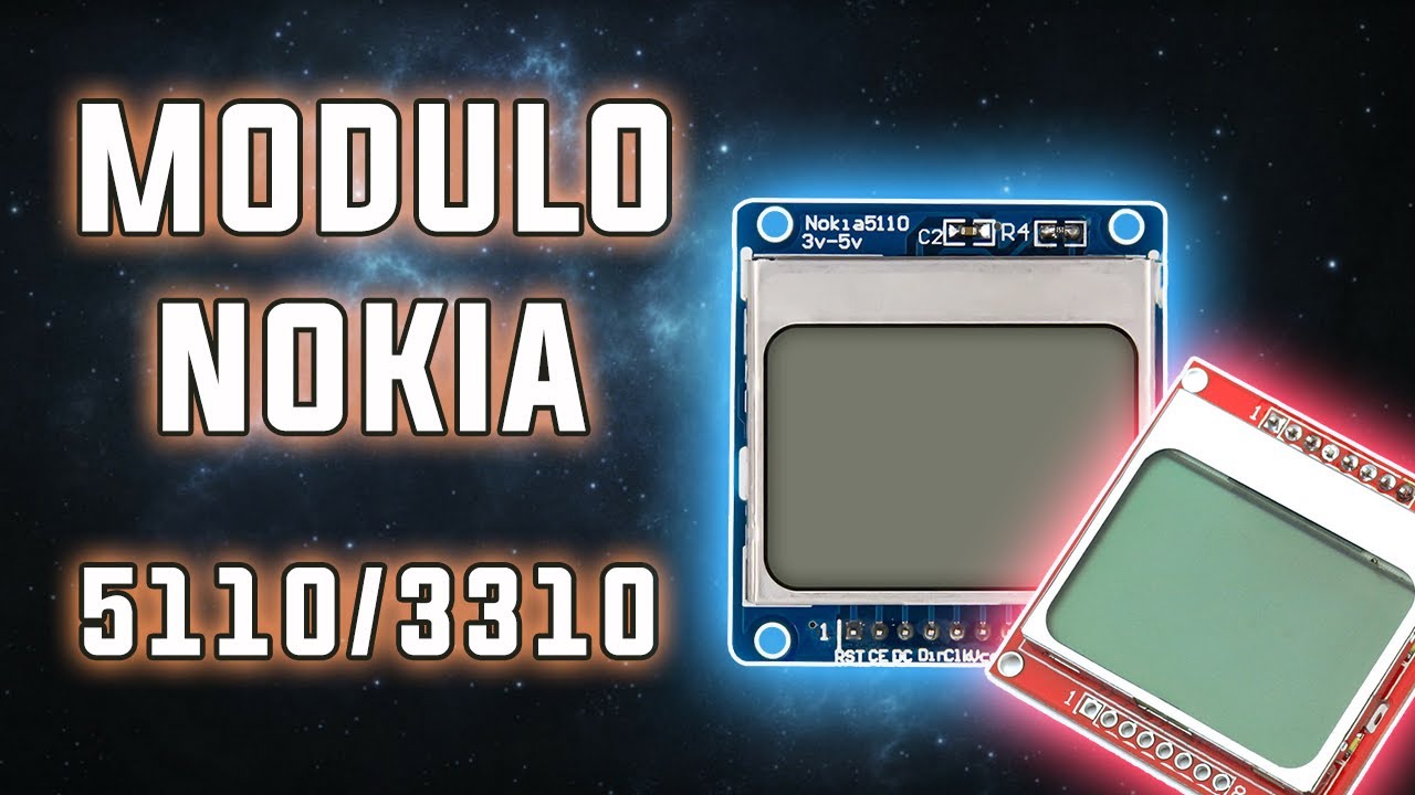 SERIE SENSORES Y MODULOS #23: LCD NOKIA 5110 / 3310