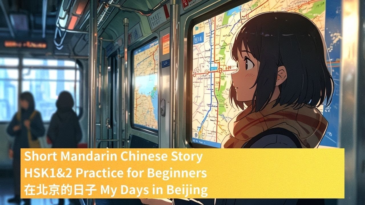 Learn simple Chinese through story for Beginners HSK1 with pinyin & eng sub