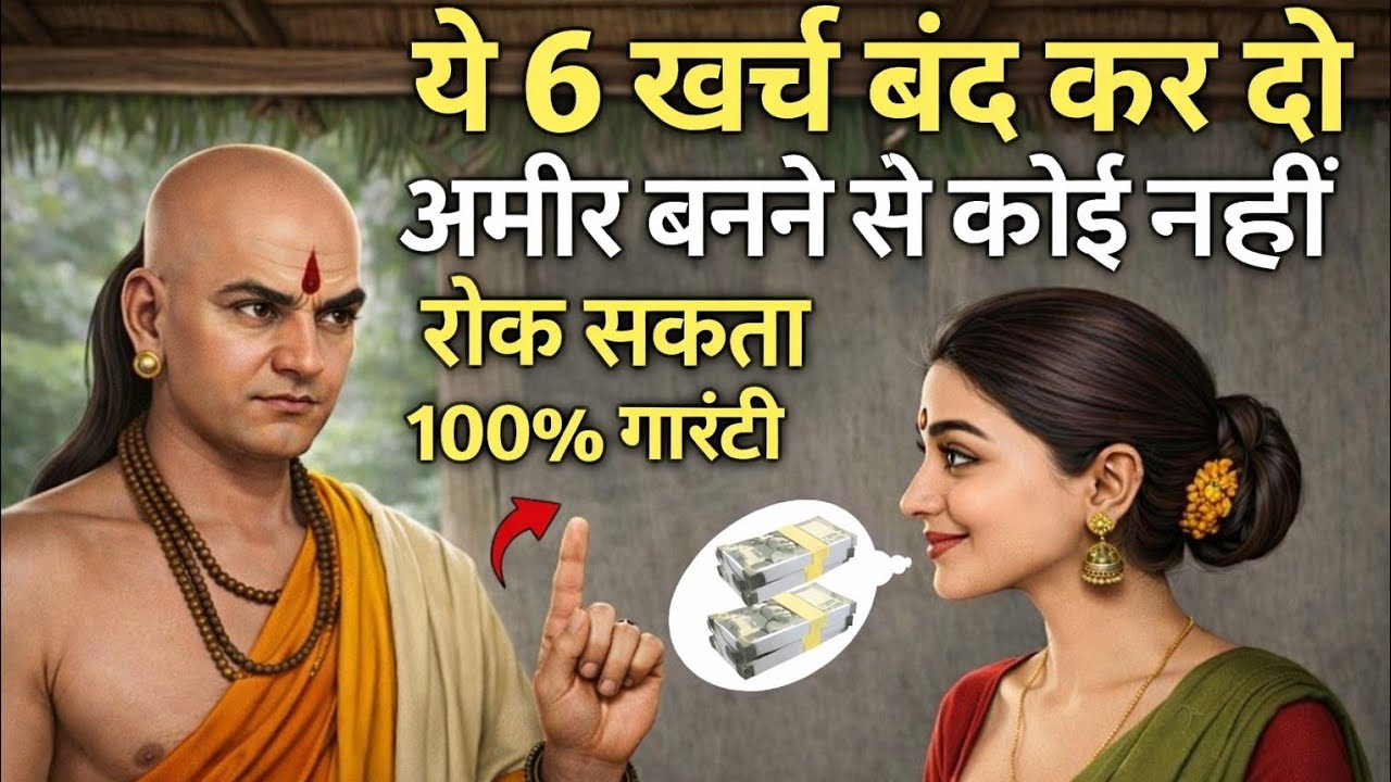 ये 6 खर्चे बंद कर दो पैसा कमाना है तो ये 7 राज | Chanakya motivation |chankya niti Motivational 