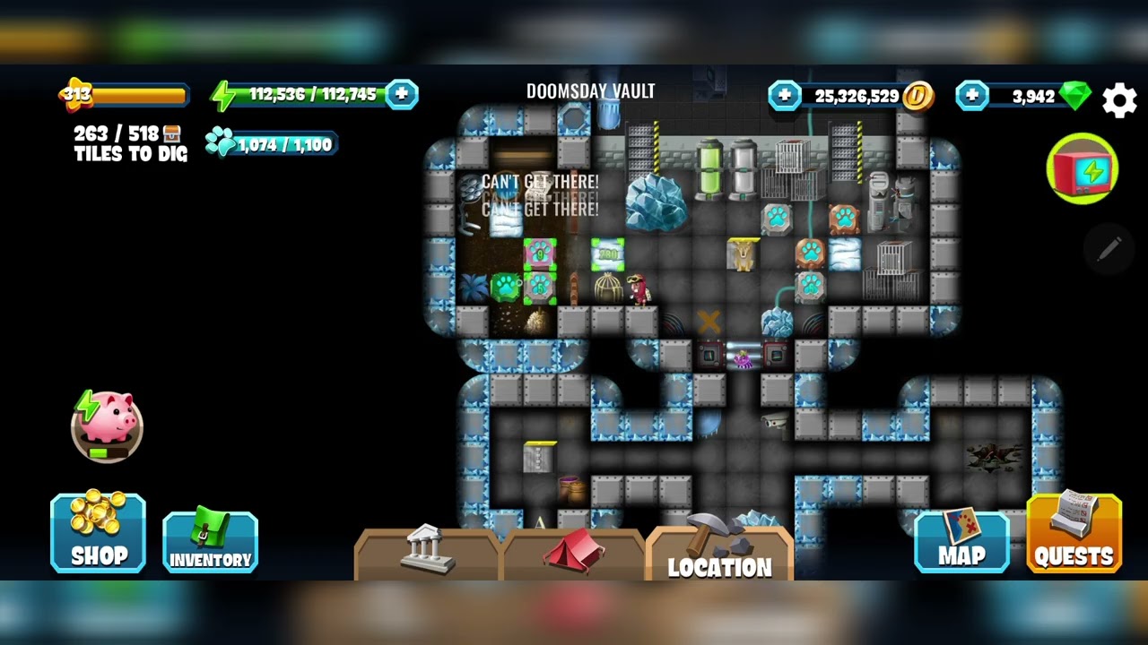 Doomsday Vault|Pet Quest|Chapter 4|Diggy's Adventure 