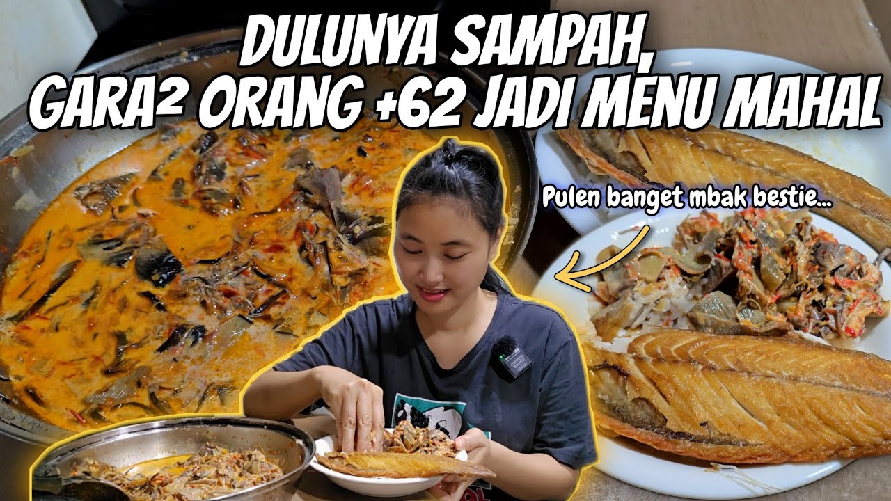 PERDANA MASAK YANG DULUNYA SAMPAH⁉️GARA² WARGA +62 HARGANYA JADI MAHAL & TERNYATA ENAK BWANGETT