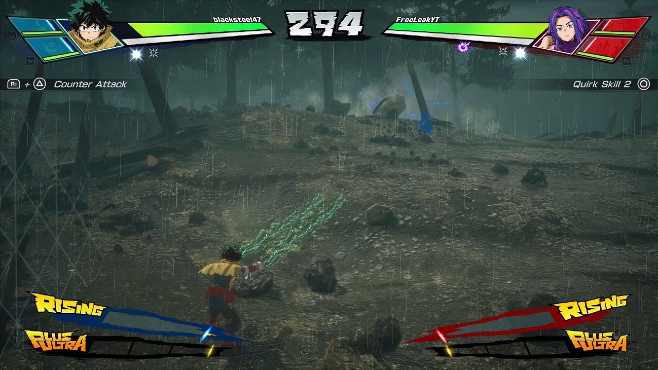 First unranked match MY HERO ACADEMIA All’s Justice 