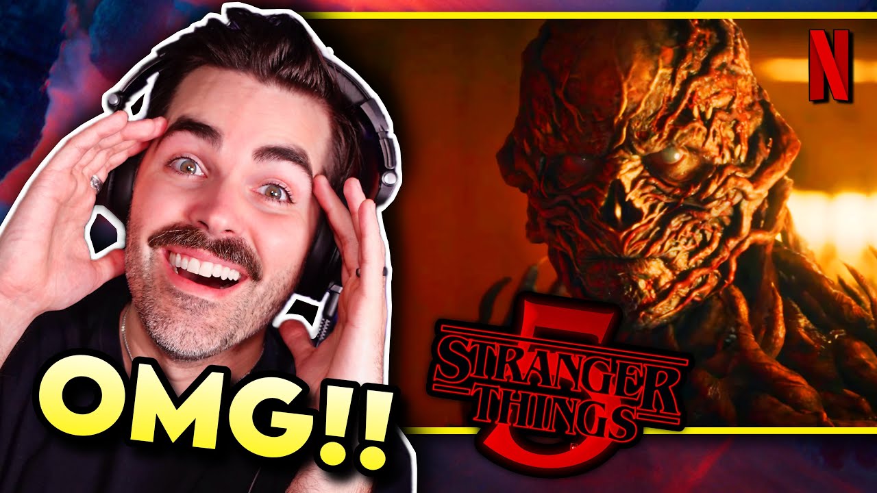 STRANGER THINGS 5 VOLUME 2 Trailer REACTION - WHAT IS HAPPENING