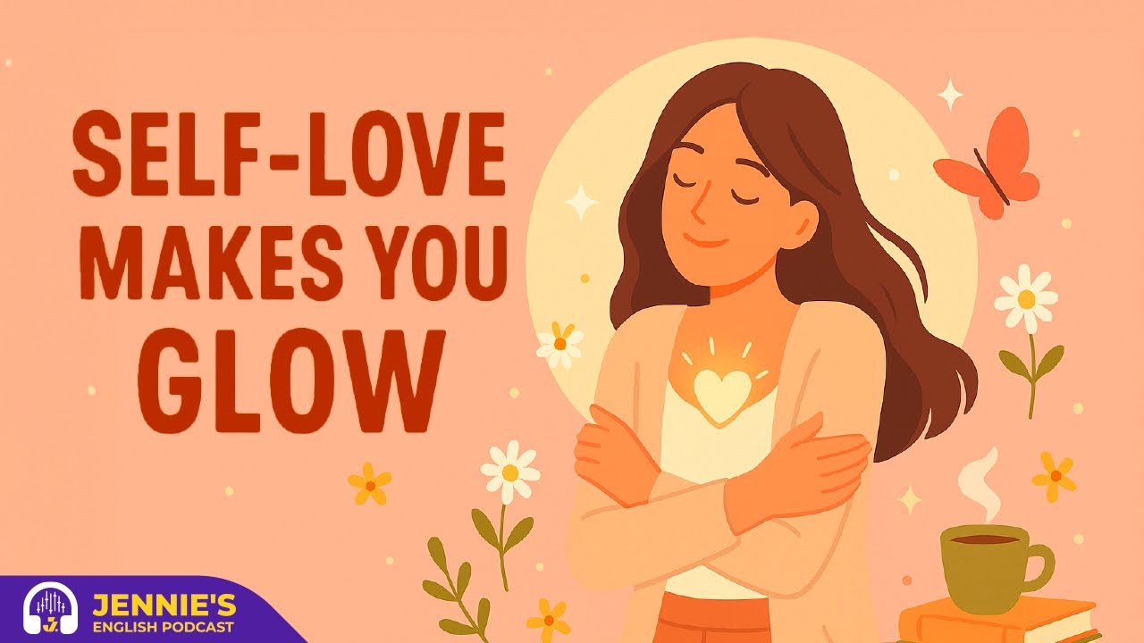 The Benefits of Self-Love: Be Kinder to Yourself | English & Chill with Jennie | English Podcast