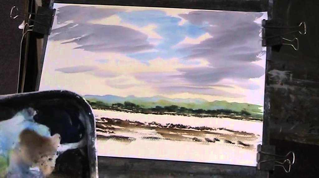 Tribute to Ron Ranson and his Big Brush Watercolour method