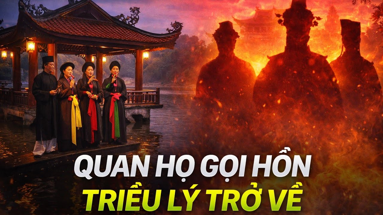 👉 “Trên Thủy Đình Hồ Bán Nguyệt – Quan Họ Gọi Hồn Triều Lý Trở Về” #ohcatering #dendo #lichsuvietnam