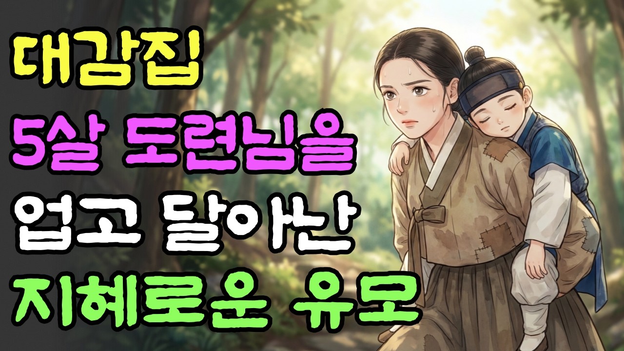 전쟁으로 부모님을 잃은 5살 도련님을 자기 자식처럼 품고 키운 지혜로운 여종 | 야담 | 사연 | 민담 | 옛날이야기 | 오디오북 | 복수