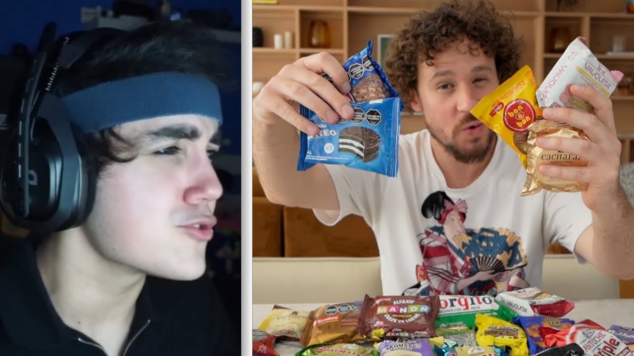 ROIER REACCIONA A LUISITO COMUNICA - ¿Cuál es el mejor ALFAJOR de Argentina?