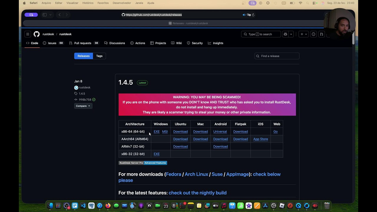🚀 Live - Hoje vamos explorar o RustDesk, a alternativa open source ao AnyDesk e TeamViewer 🔐💻