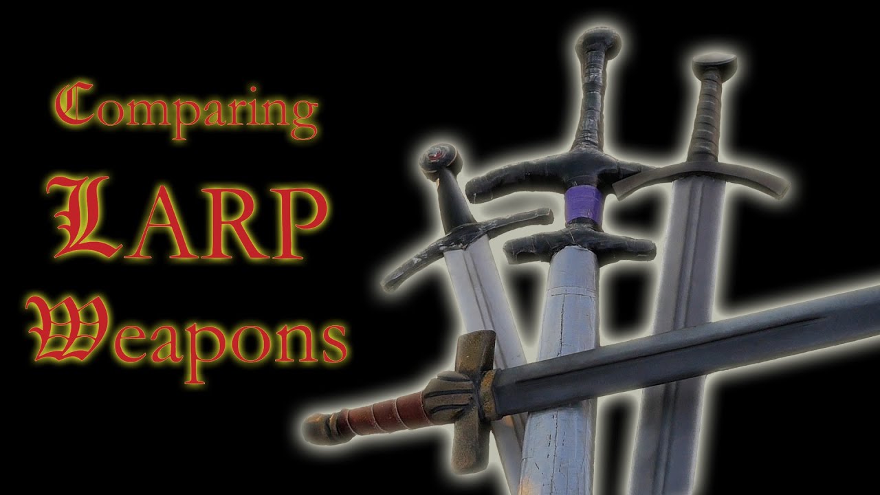 Comparing LARP Weapons (Duct Tape, Sparkfoam, Epic Armory, Calimacil)