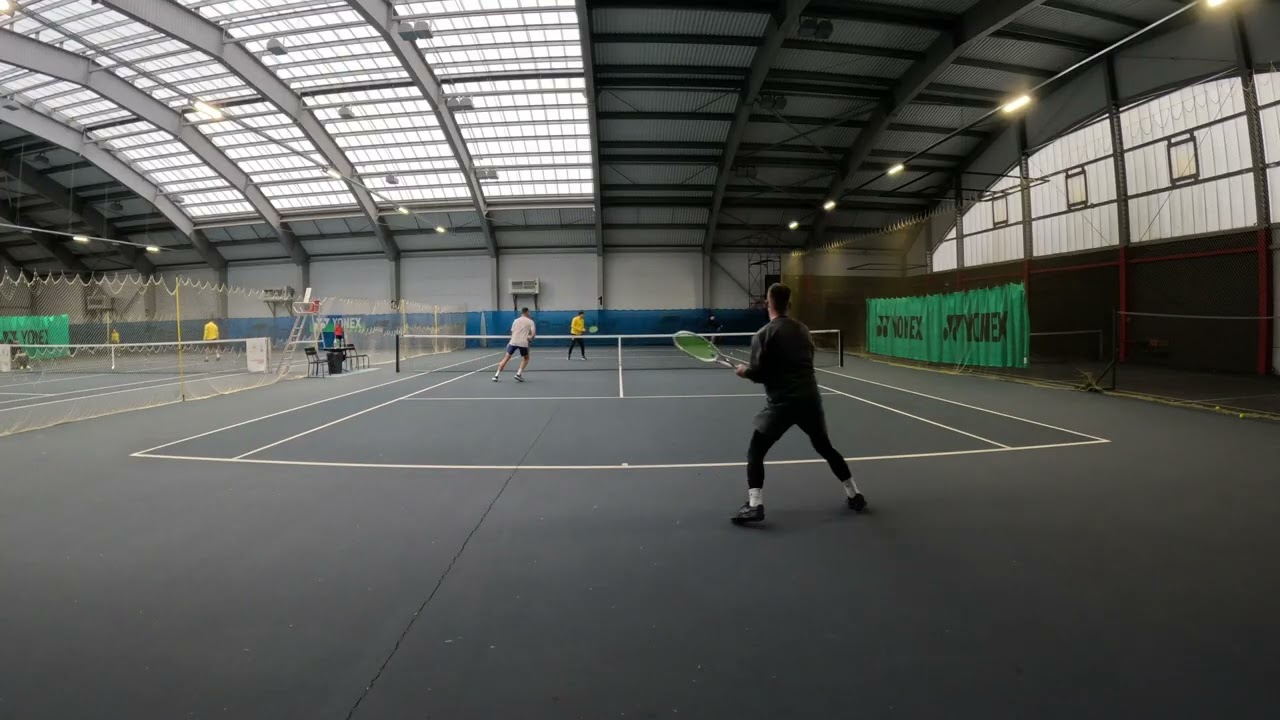 Double tennis: training match 7