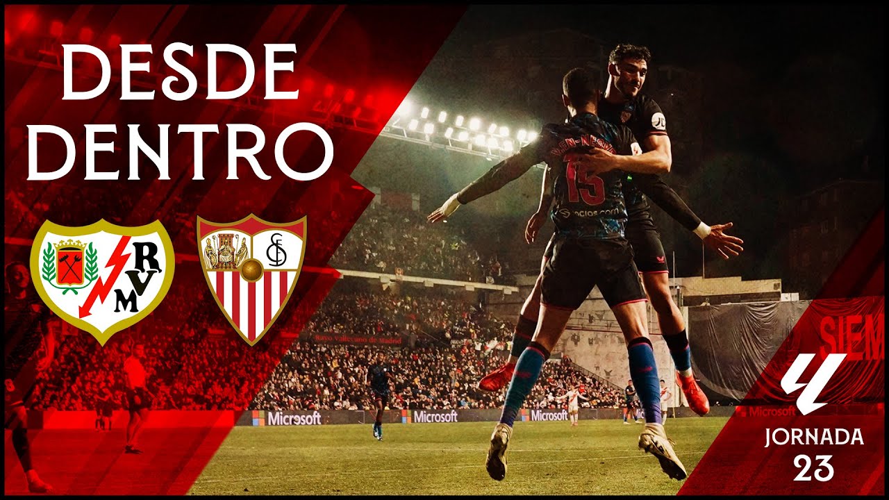 El Sevilla FC toma Vallecas al son de Youssef e Isaac