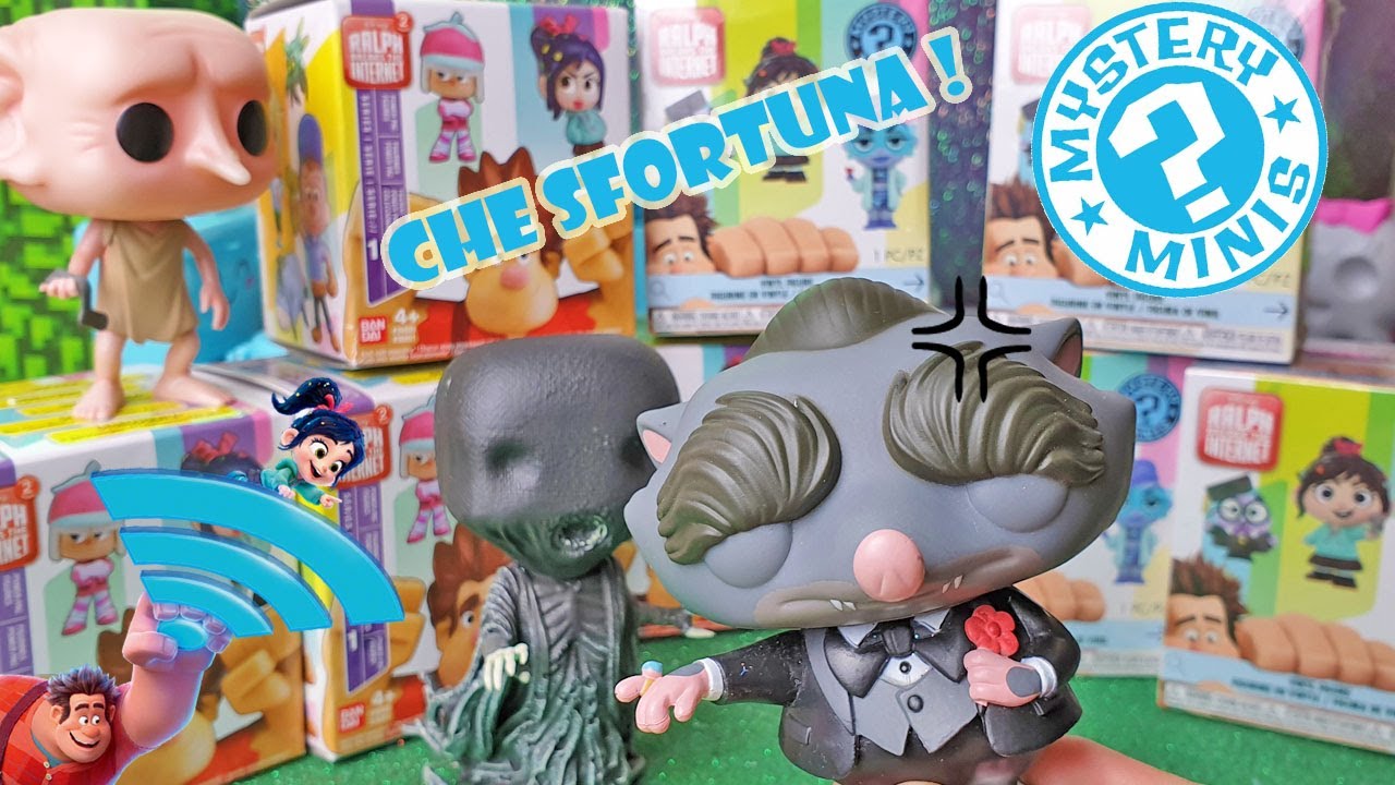 Ralph Spacca Internet 🎮 Mystery Minis Funko 🐭 Mr Big Passione Youtuber