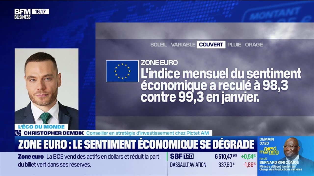 L'éco du monde : Pluie d’indicateurs en Zone euro