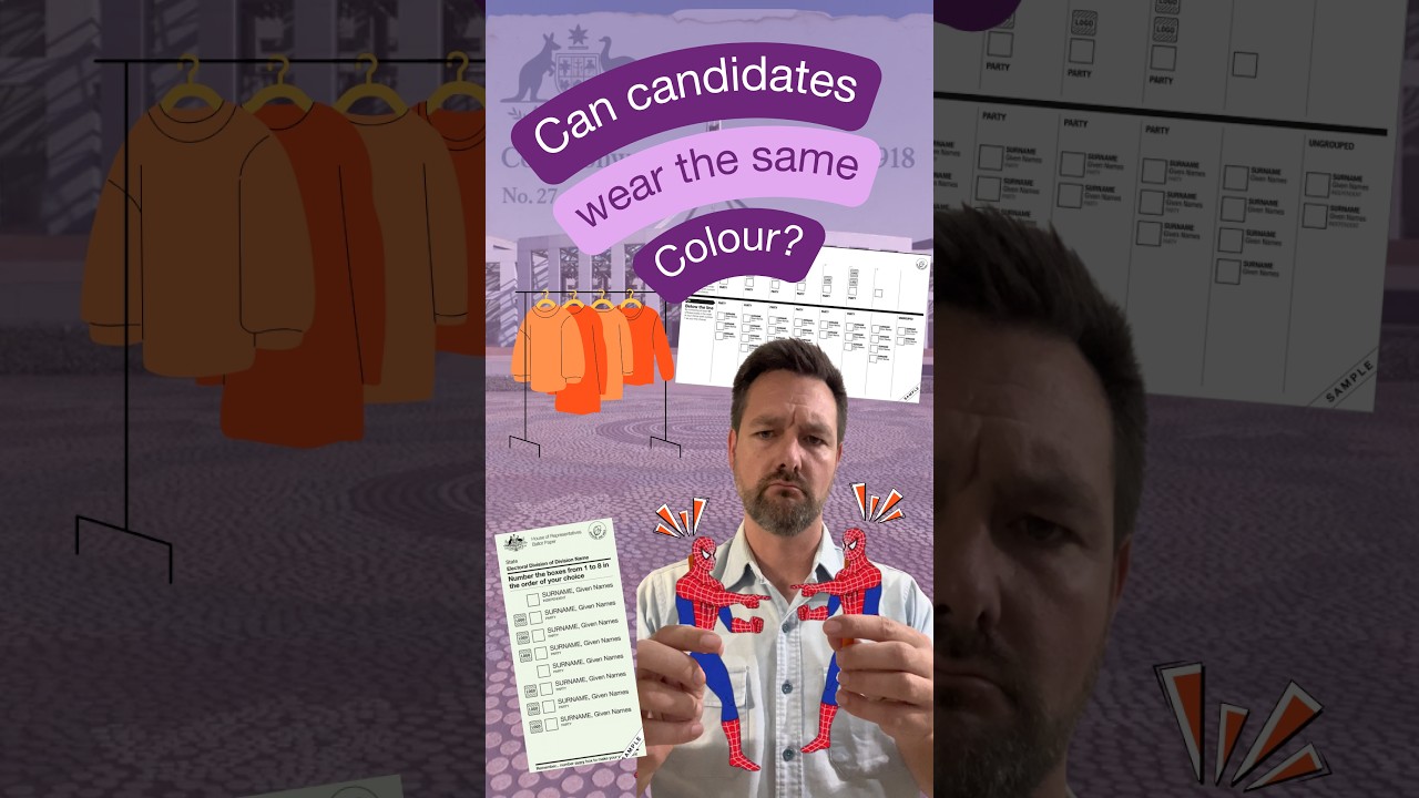 Federal election campaign colours