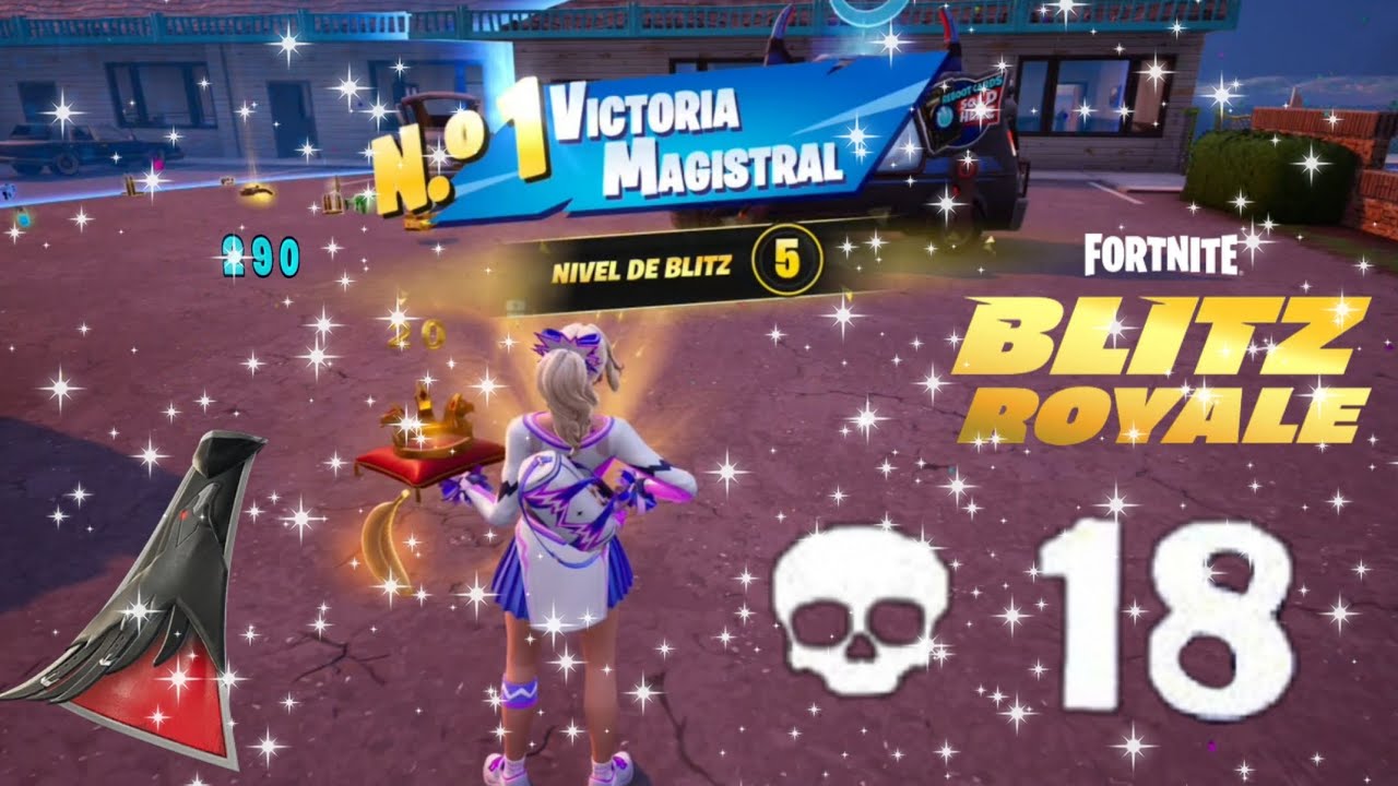 18 eliminaciones SOLO contra 6 en el nuevo modo the Fortnite Blitz Royale ( SIN BOTS)