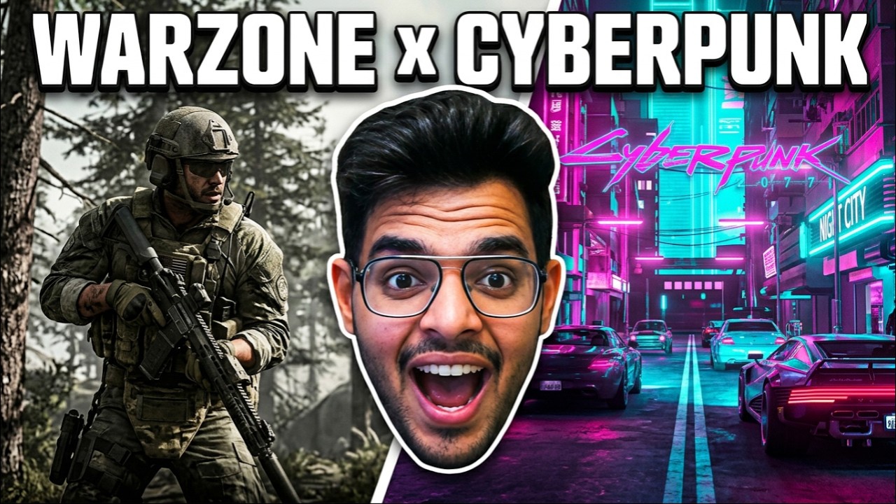 HIGH SPEED & HIGH TECH 🔫 Call of Duty + Cyberpunk 2077