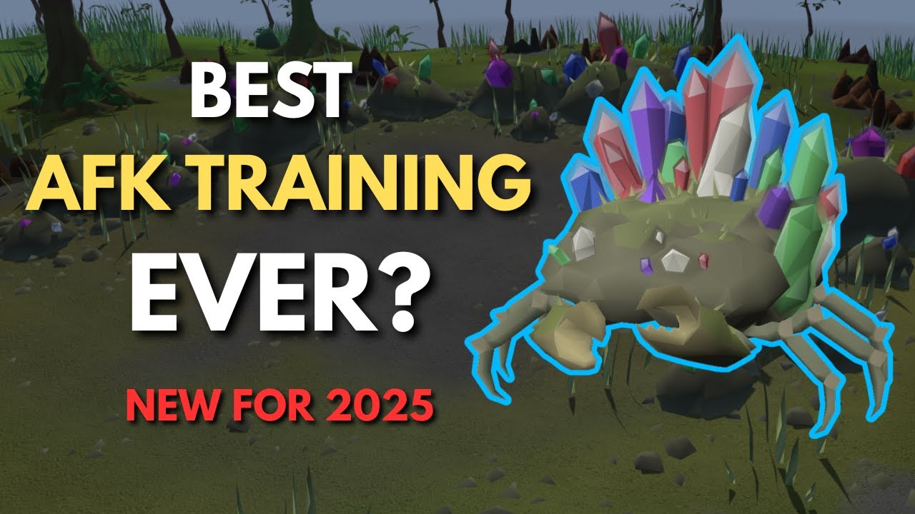 Gemstone Crab Quick Guide | Best AFK Combat Training in OSRS | Brand New 2025!!