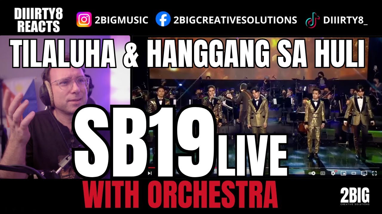 Producer reacts SB19 - LIVE with ORCHESTRA | 2BIG #reaction #sb19