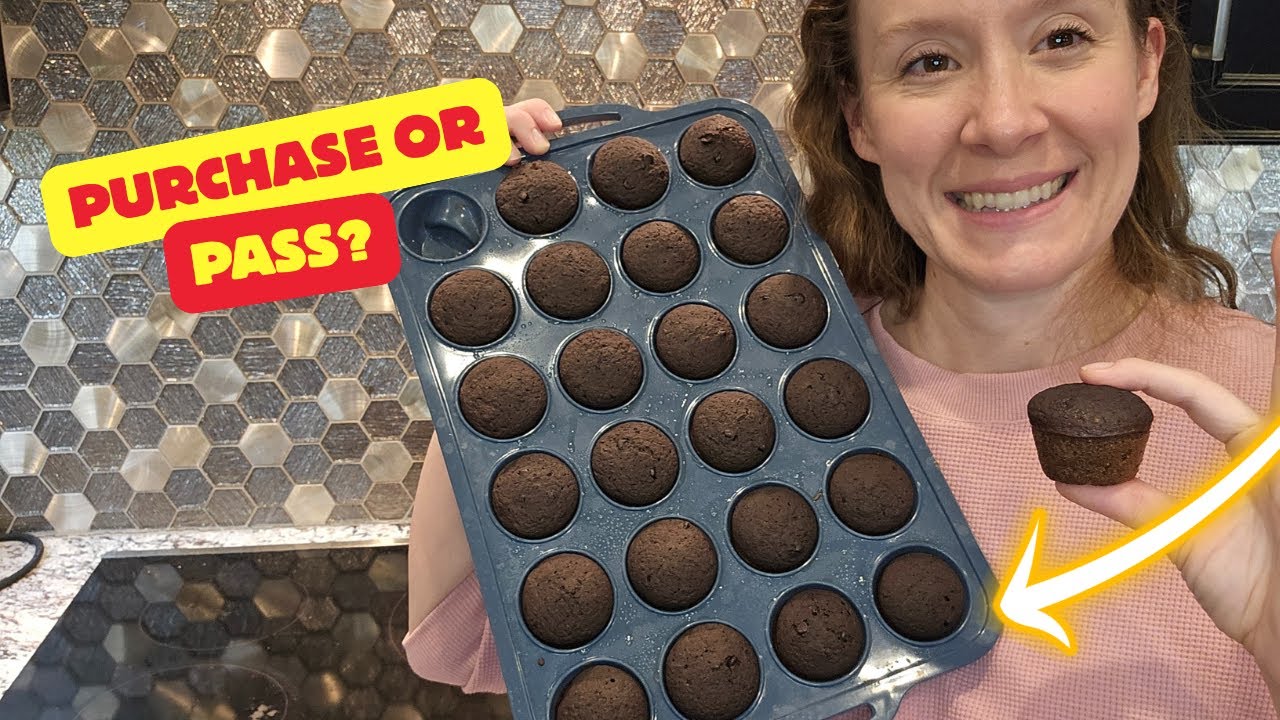 Mini Silicone Muffin Pan Review 🧁 | 24-Cup Nonstick Baking & Egg Bite Tray