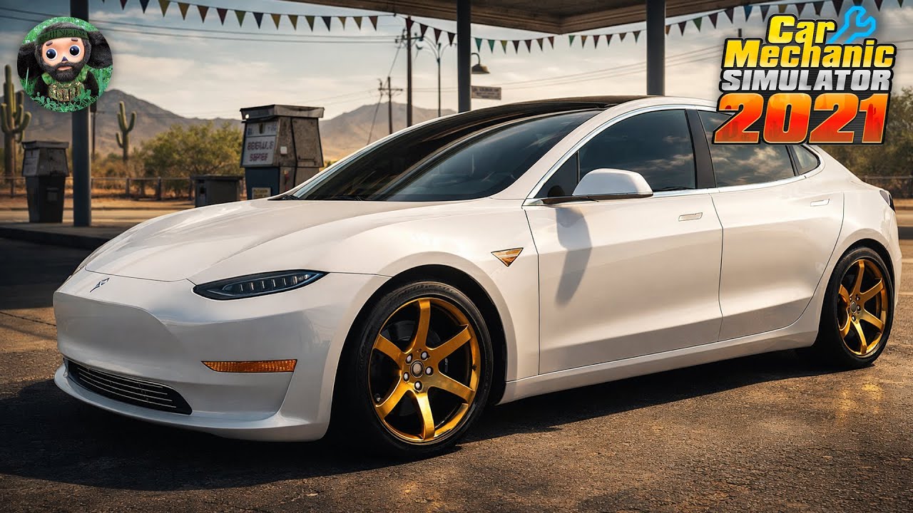 Tesla Model 3 (2018) - Car Mechanic Simulator 2021