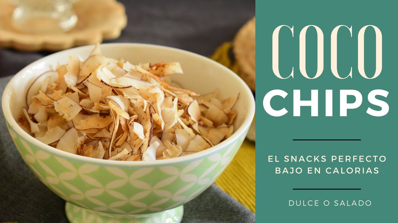 Cómo hacer Coco chips, un Snack sano
