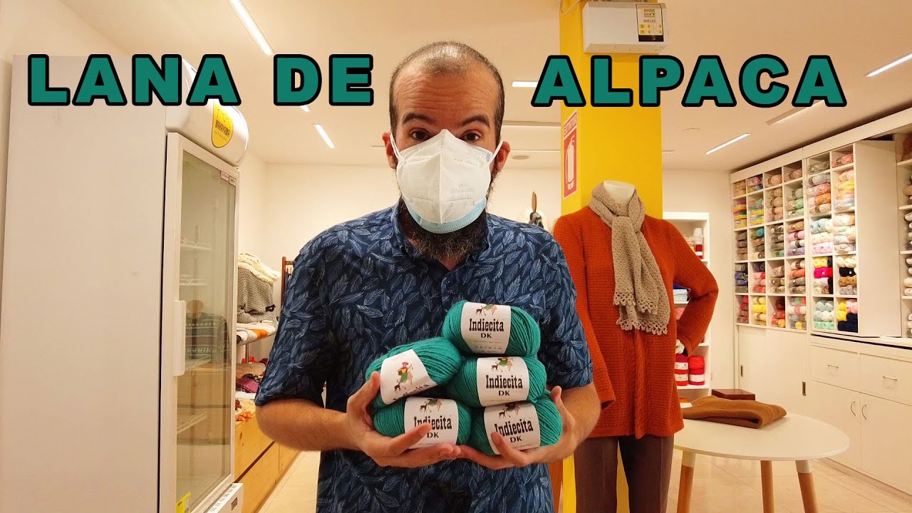 COMPRANDO OVILLOS DE LANA 100% DE ALPACA PARA TEJER SUÉTER, BUFANDAS