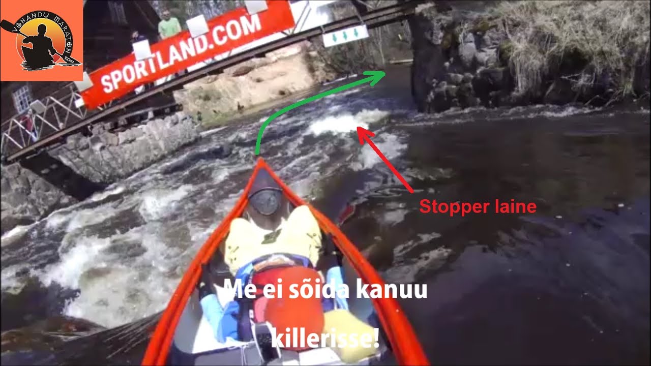 Kanuu ja kahvel tiim 23 04 2022 Võhandu maratonil
