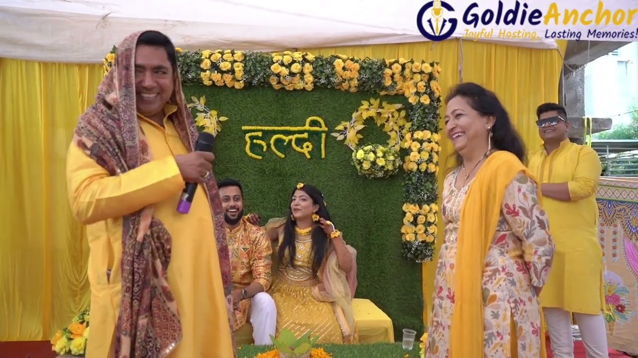 Haldi Part 4 - Shail & Simran with Goldie Anchor