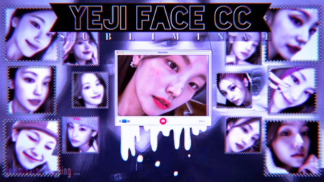 ʚ [ 𝐘3𝐉1 𝐂𝐂 ] ɞ • ITZY HWANG YEJI FACE CC ! ( personal sub ) • subliminal • juliminals