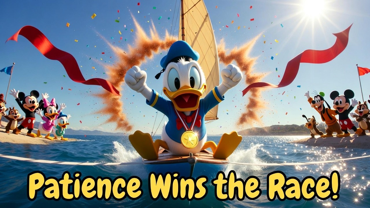 Donald Duck's BIGGEST Meltdown to Victory! 😡➡️🏆 Patience Wins the Race!