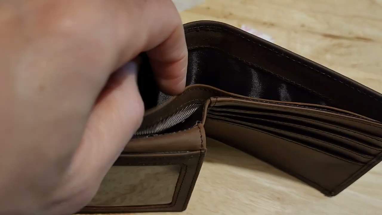 Review of STAY FINE Top Grain Leather Wallet for Men