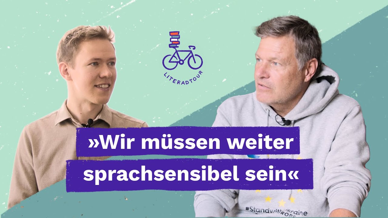 Robert Habeck über Sprache, das Gendern und seine Bücher